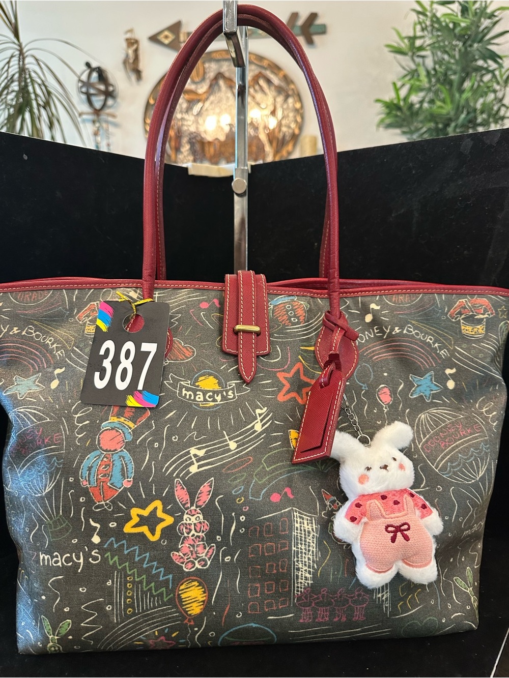 Dooney &Bourke #387 Macys Thanksgiving Day Parade Collector Tote